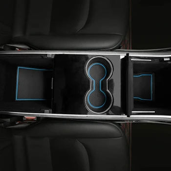 Custom Fit Cup Door Center Console Liner Accessories for Tesla Model 3 2017 2018 2019 13 PC Set(Blue Trim)
Custom Fit Cup Door Center Console Liner Accessories for Tesla Model 3 2017 2018 2019 13 PC Set(Blue Trim)