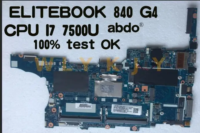Для процессора. Материнская плата для ноутбука I7.7500U HP ELITEBOOK 840 G4 6050a2854301-MB-A01 100% ТЕСТ