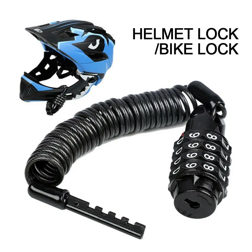 Motorcycle Helmet Lock Telescopic Cable Anti-theft 4 Digit Password Combination Motorcycle Accessories
Motorcycle Helmet Lock Telescopic Cable Anti-theft 4 Digit Password Combination Motorcycle Accessories