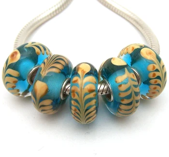 JGWGT 2389 5X 100% Authenticity S925 Sterling Silver Beads Murano Glass beads Fit European Charms Bracelet diy jewelry Lampwork
JGWGT 2389 5X 100% Authenticity S925 Sterling Silver Beads Murano Glass beads Fit European Charms Bracelet diy jewelry Lampwork