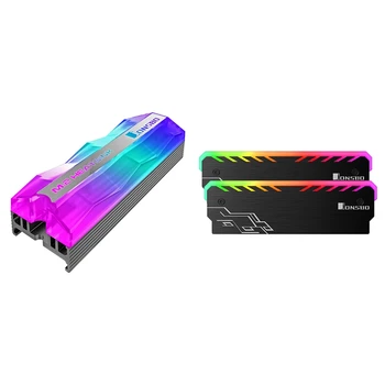 Jonsbo M.2-2 Colorful Lighting M.2 2280 SSD Heatsink with 2Pcs RGB LED 256 Automatic Light Effect Aluminum Heatsink
Jonsbo M.2-2 Colorful Lighting M.2 2280 SSD Heatsink with 2Pcs RGB LED 256 Automatic Light Effect Aluminum Heatsink