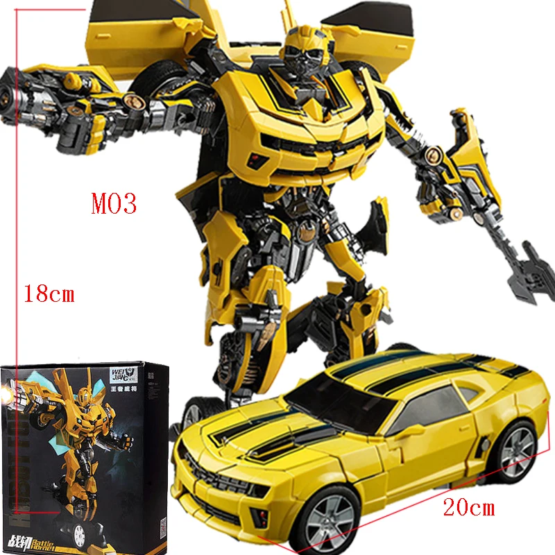 WEIJIANG M03 Transformation MPM03 Yellow Bee LTS03C LT01 MPM-03 Movie Action Alloy Figure Robot Beetle Deformed Toys Model Gifts
WEIJIANG M03 Transformation MPM03 Yellow Bee LTS03C LT01 MPM-03 Movie Action Alloy Figure Robot Beetle Deformed Toys Model Gifts