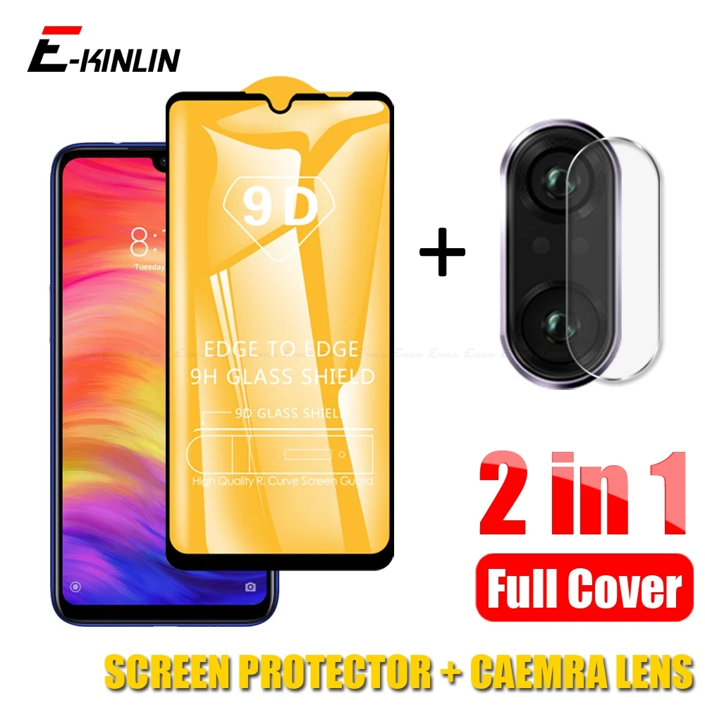 2 in 1 Tempered Glass Screen Protector For Xiaomi Redmi Note 8 7 6 5 Pro Mi 9T 9 8 A2 Lite A3 Camera Lens Protective Glass Film
2 in 1 Tempered Glass Screen Protector For Xiaomi Redmi Note 8 7 6 5 Pro Mi 9T 9 8 A2 Lite A3 Camera Lens Protective Glass Film