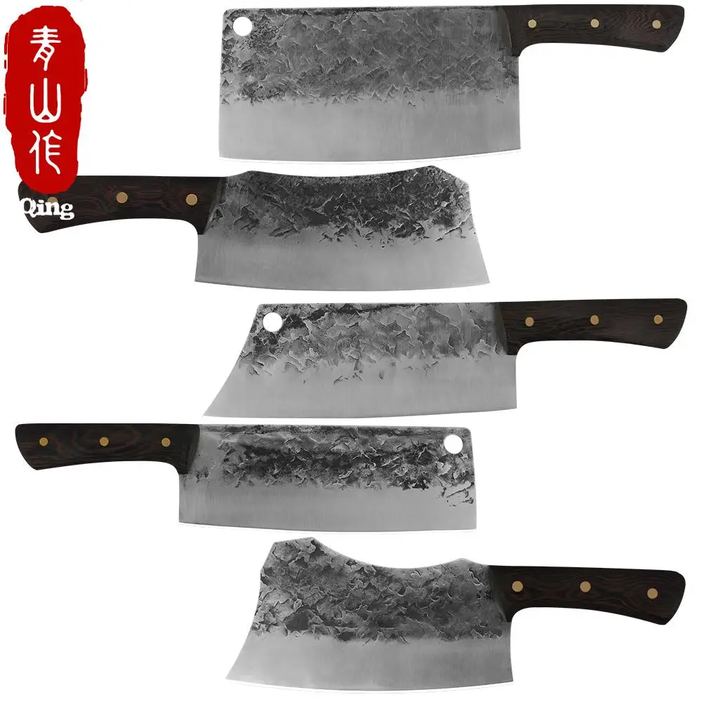 Высокопрочный нож для мясника Qing многофункциональный китайский мясницкий шеф