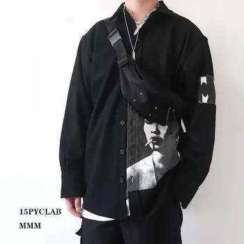 PYC margiela style new nylon shoulder bag four corner outer stitching waist bag crossbody bag chest bag 
PYC margiela style new nylon shoulder bag four corner outer stitching waist bag crossbody bag chest bag