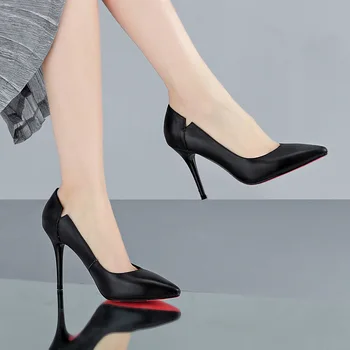 leather women's shoes inside and outside full leather thin high heels fashion pointy four season single shoes women
leather women's shoes inside and outside full leather thin high heels fashion pointy four season single shoes women