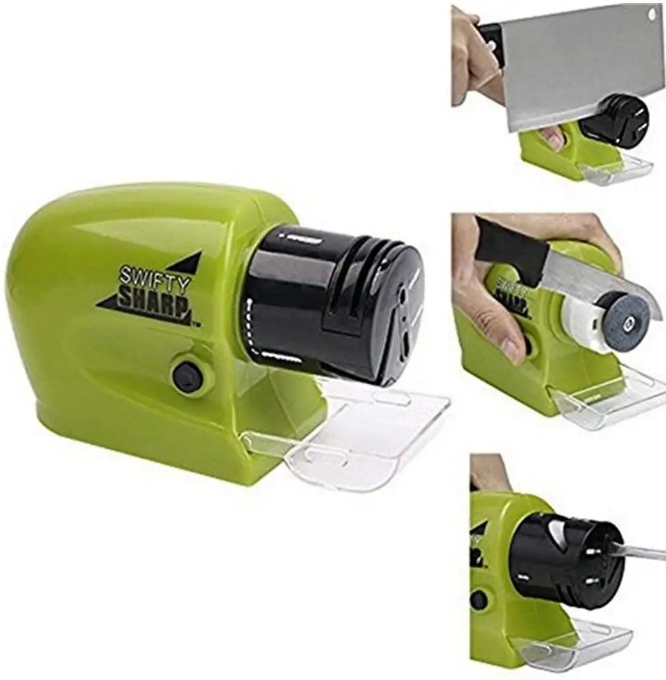 Kitchen Electric Knife Sharpener Multifunctional Knives Scissors Sharpener Motorized High-Speed Sharpening Sistem Rotating Tool
Kitchen Electric Knife Sharpener Multifunctional Knives Scissors Sharpener Motorized High-Speed Sharpening Sistem Rotating Tool