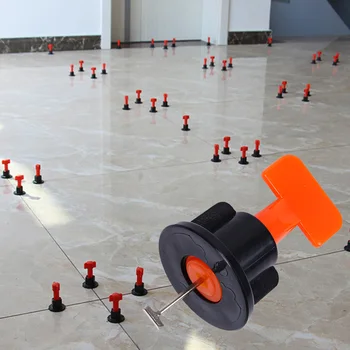 50PCS Tile Positioning Levelers With Wrench PP+Stainless Steel T Shape Wear-resistance Reusable And Durable To Use
50PCS Tile Positioning Levelers With Wrench PP+Stainless Steel T Shape Wear-resistance Reusable And Durable To Use