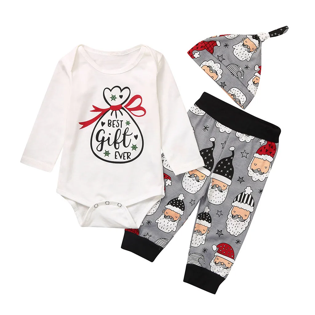 New Born Baby Clothes Christmas Newborn Infant Baby Girls Boys Christmas Santa Cartoon Romper Pants Outfits vestido infantil A1
New Born Baby Clothes Christmas Newborn Infant Baby Girls Boys Christmas Santa Cartoon Romper Pants Outfits vestido infantil A1