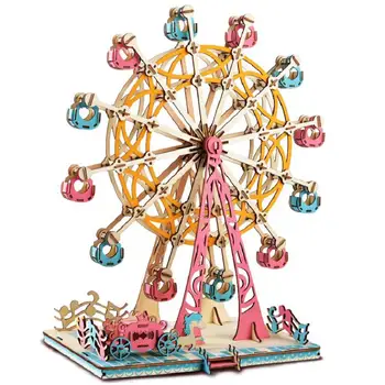 3d Puzzle Ferris Wheel Wooden Solid Assembly Model Christmas Present Hands-on Ability Development Creative Desktop Decoration
3d Puzzle Ferris Wheel Wooden Solid Assembly Model Christmas Present Hands-on Ability Development Creative Desktop Decoration