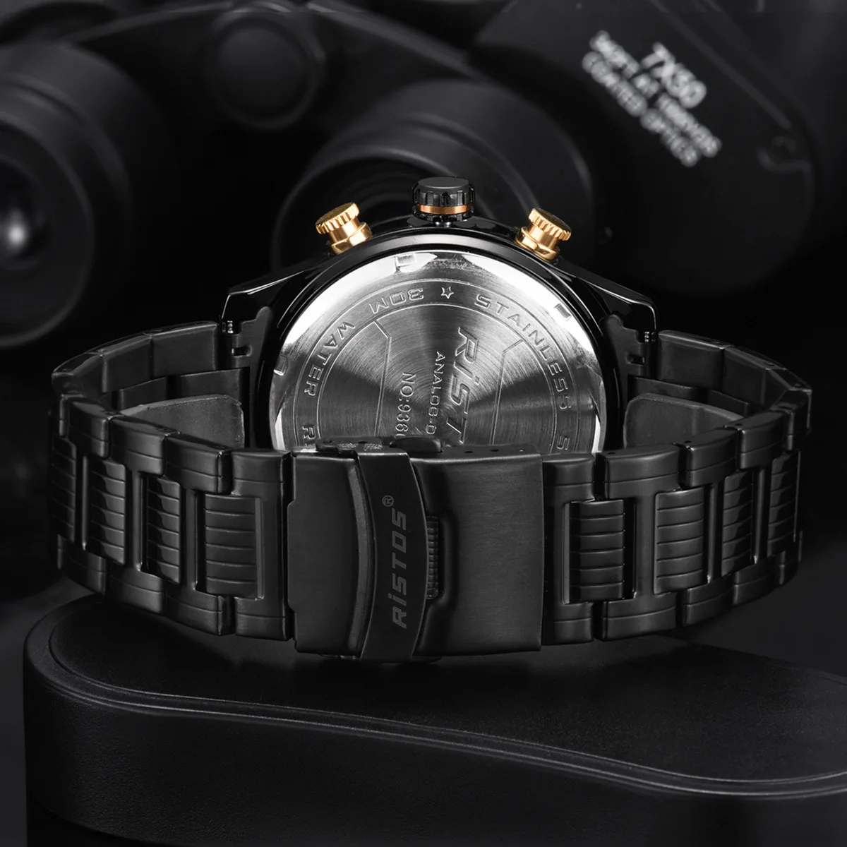 Ristos Li Edge Scholar Multi-functional MEN'S Watch Night Light Calendar Backlit Display Clean Steel Waterproof Business Quartz
Ristos Li Edge Scholar Multi-functional MEN'S Watch Night Light Calendar Backlit Display Clean Steel Waterproof Business Quartz