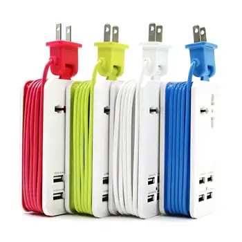 Power Strip Adapter Surge Protector Desktop 1/2 Universal Outlet 4 Smart Usb Port Wall Travel Charger 5Ft Extension Cord
Power Strip Adapter Surge Protector Desktop 1/2 Universal Outlet 4 Smart Usb Port Wall Travel Charger 5Ft Extension Cord