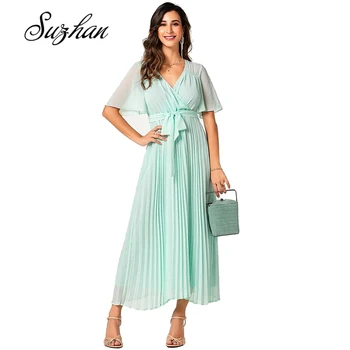 Europe and the United States Original Fashion New Dress Women's large Swing Dress OL Temperament Commuter Waist 2019 dress
Europe and the United States Original Fashion New Dress Women's large Swing Dress OL Temperament Commuter Waist 2019 dress