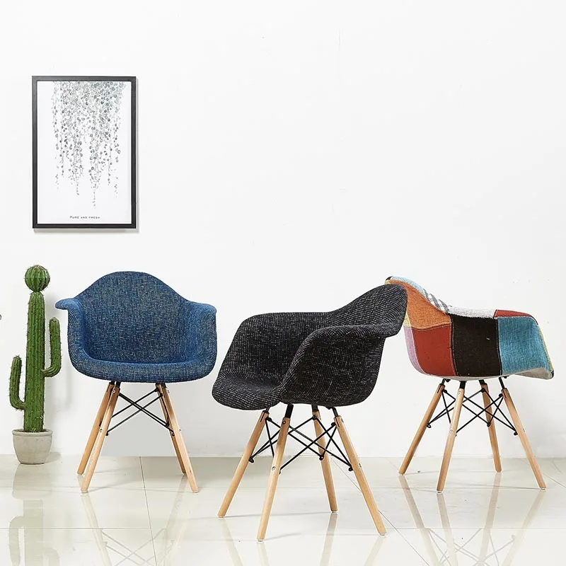 Nordic INS Fabric Plastic Solid Wood Dining Chair Leisure Armchair Modern Coffee Chair Home Log Study Computer Chair Backrest
Nordic INS Fabric Plastic Solid Wood Dining Chair Leisure Armchair Modern Coffee Chair Home Log Study Computer Chair Backrest