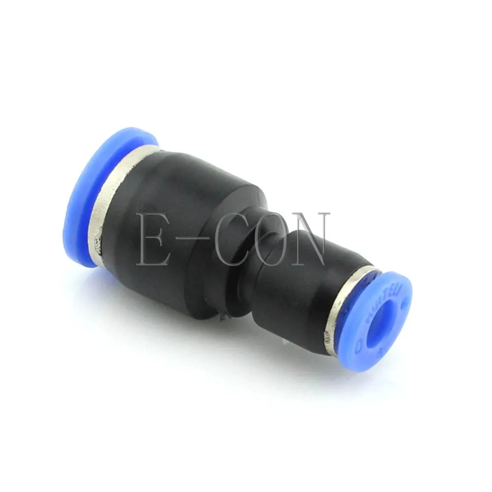 

10 Pcs 10mm to 6mm Air Pneumatic Pipe Quick Release Connector Coupler Fitting