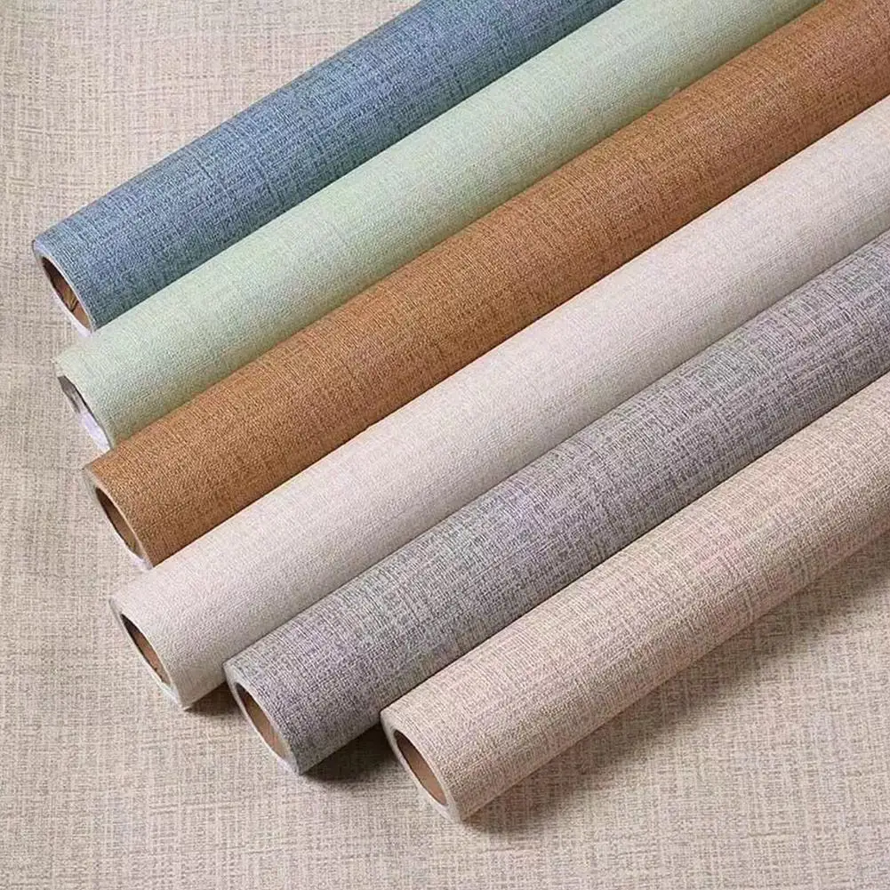 DishyKooker 5M Self Adhesive Wallpaper Solid Color Cloth-Line Imitation Pattern Wall Sticker for Living Room Bedroom
DishyKooker 5M Self Adhesive Wallpaper Solid Color Cloth-Line Imitation Pattern Wall Sticker for Living Room Bedroom