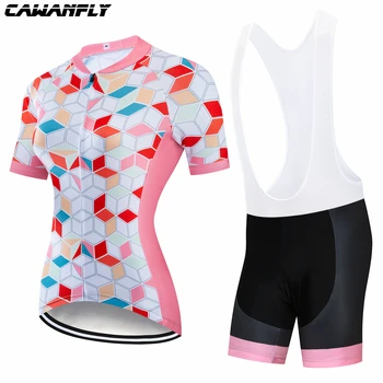 CAWANFLY Women Cycling Skinsuit Jersey Short Sleeve Clothes Quick Dry Pro Team MTB Bicycle Bike Road Riding Clothing Ciclismo 
CAWANFLY Women Cycling Skinsuit Jersey Short Sleeve Clothes Quick Dry Pro Team MTB Bicycle Bike Road Riding Clothing Ciclismo