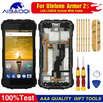 New Touch Screen LCD Screen LCD Display For Ulefone Armor 2S Digitizer Assembly With Frame Replacement Parts+Power volume button
New Touch Screen LCD Screen LCD Display For Ulefone Armor 2S Digitizer Assembly With Frame Replacement Parts+Power volume button