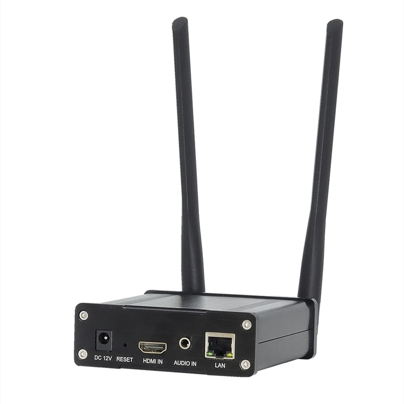 5,8G WIFI Беспроводное видео трансляция RTMP толкатель HDMI HD возврат NDI Графический толкатель Vmix
5,8G WIFI Беспроводное видео трансляция RTMP толкатель HDMI HD возврат NDI Графический толкатель Vmix