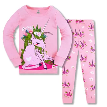 New Arrival Top Brand Unicorn Pyjamas Cotton Cute 3-8T Baby Long Sleeve Homewear Clothes 2 pcs Sets for Kids Girls Sleepwear
New Arrival Top Brand Unicorn Pyjamas Cotton Cute 3-8T Baby Long Sleeve Homewear Clothes 2 pcs Sets for Kids Girls Sleepwear
