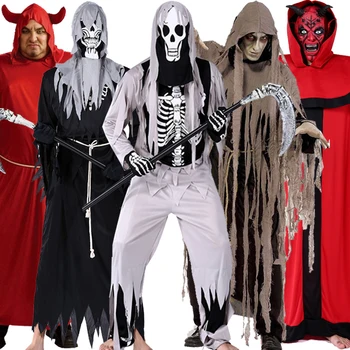 Halloween Costume Male Adult Scythe Cosplay Dancing Fearful Skeleton Zombie Wizard Clothes Party Supplies Clothing Costume
Halloween Costume Male Adult Scythe Cosplay Dancing Fearful Skeleton Zombie Wizard Clothes Party Supplies Clothing Costume