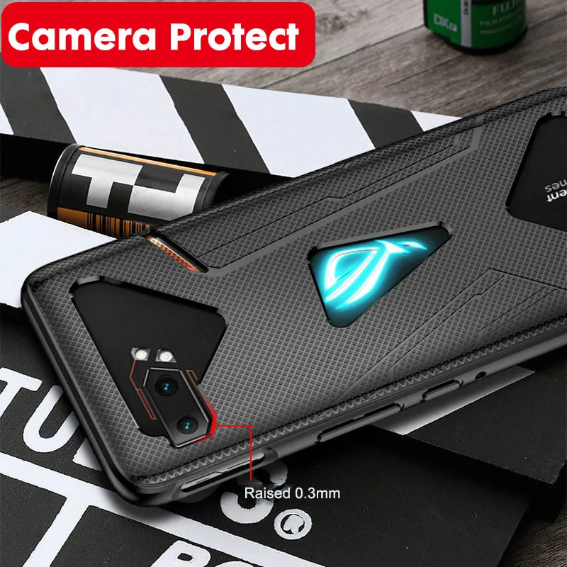 Auroras Case for ASUS Rog Phone 2 All Inclusive Soft Shockproof Cross Design Heat Dissipation Case ASUS Rog 2 Cover
Auroras Case for ASUS Rog Phone 2 All Inclusive Soft Shockproof Cross Design Heat Dissipation Case ASUS Rog 2 Cover