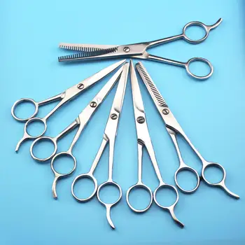 5.0 5.5 6.0 6.5 7.0 inch Cutting Thinning Styling Tool Hair Scissors Stainless Salon Hairdressing Shears double Teeth Blades
5.0 5.5 6.0 6.5 7.0 inch Cutting Thinning Styling Tool Hair Scissors Stainless Salon Hairdressing Shears double Teeth Blades
