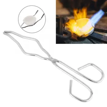 Stainless Steel Crucible Tong Gold Melting Furnace Pliers Clamp Jewelry Making Accessory Tool High Quality Watch Repair Tools j
Stainless Steel Crucible Tong Gold Melting Furnace Pliers Clamp Jewelry Making Accessory Tool High Quality Watch Repair Tools j