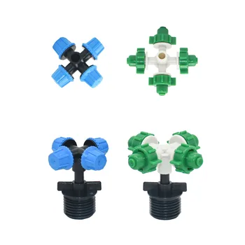 1/2" Male Cross Misting nozzle green Atomizing Water Fog nozzle 4-way Greenhouse Drip Irrigation 1 set
1/2" Male Cross Misting nozzle green Atomizing Water Fog nozzle 4-way Greenhouse Drip Irrigation 1 set