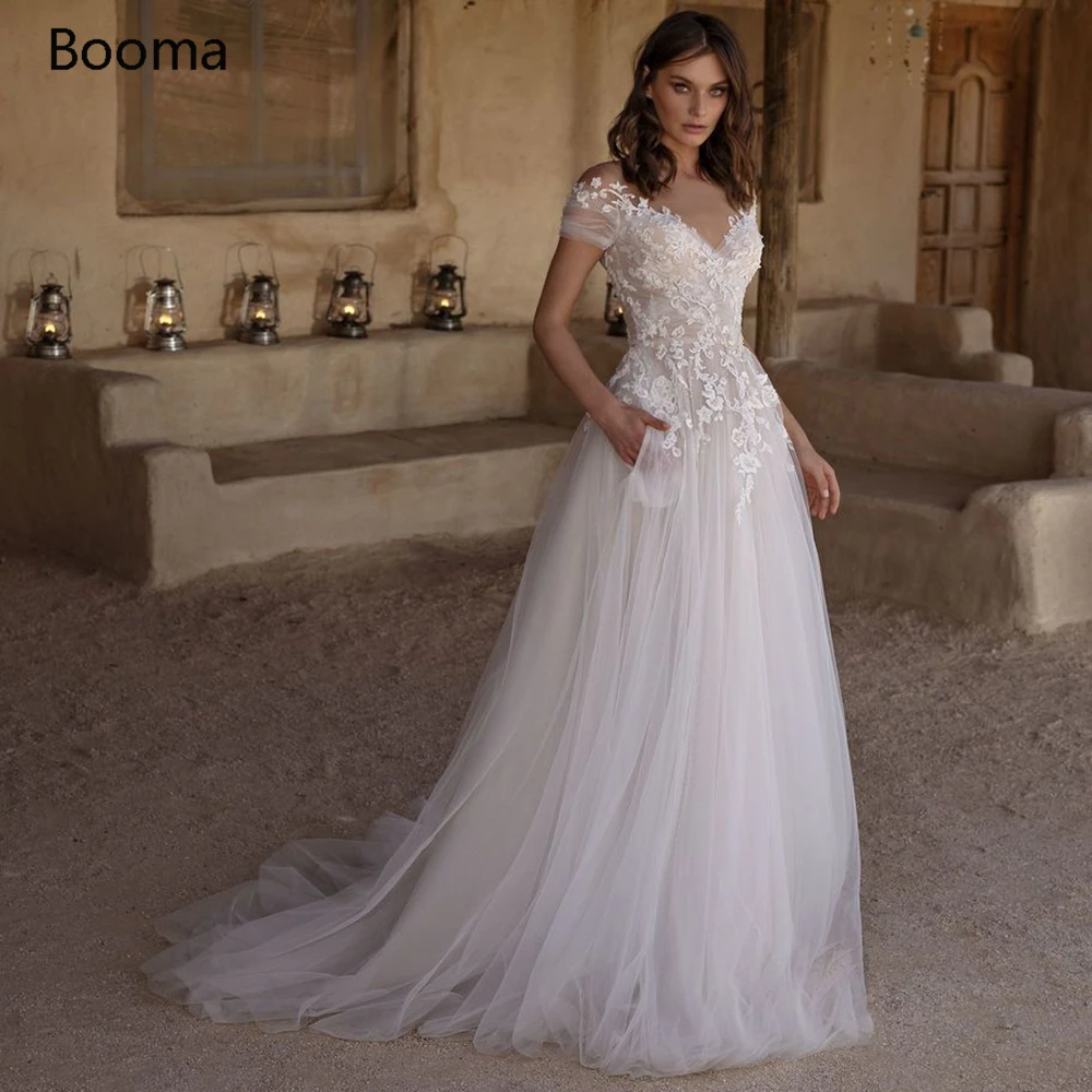 V-Neck Princess Wedding Dresses Off the Shoulder Lace Appliques Bride Dresses Illusion Pearls Beaded Long Tulle Bridal Gowns
V-Neck Princess Wedding Dresses Off the Shoulder Lace Appliques Bride Dresses Illusion Pearls Beaded Long Tulle Bridal Gowns
