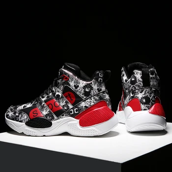 Autumn Winter Designer Thick Bottom Sports Shoes Men High Top Leather Running Shoes Walking for Mens Sneakers Shoes Zapatillas
Autumn Winter Designer Thick Bottom Sports Shoes Men High Top Leather Running Shoes Walking for Mens Sneakers Shoes Zapatillas