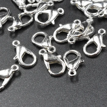 20pcs 16mm Fashion Jewelry Findings Lobster Clasps Hooks Gold/silver color/Bronze For Jewel ry Making Necklace Bracelet Cha
20pcs 16mm Fashion Jewelry Findings Lobster Clasps Hooks Gold/silver color/Bronze For Jewel ry Making Necklace Bracelet Cha