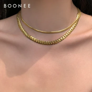 Fashion Vintage snake bone chain personality fold wear clavicle necklace women simple temperament Necklace
Fashion Vintage snake bone chain personality fold wear clavicle necklace women simple temperament Necklace