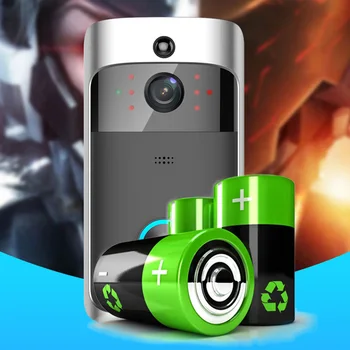 Wireless WiFi Video Doorbell Smart Phone Door Ring Intercom Home Security Camera Bell DQ-Drop
Wireless WiFi Video Doorbell Smart Phone Door Ring Intercom Home Security Camera Bell DQ-Drop