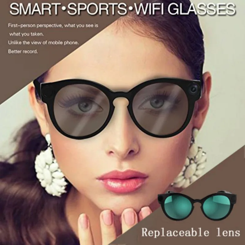 Multifunction WiFi Live Streaming Glasses Camera Clear HD 1080P Video Photo Camera Eyeglass Outdoor Activity
Multifunction WiFi Live Streaming Glasses Camera Clear HD 1080P Video Photo Camera Eyeglass Outdoor Activity