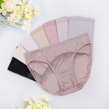 New Mulberry Silk Ladies Knitted Silk Comfortable Silk Edging Mid-waist Briefs Calcinha Feminina Bielizna Damska Braguitas Mujer
New Mulberry Silk Ladies Knitted Silk Comfortable Silk Edging Mid-waist Briefs Calcinha Feminina Bielizna Damska Braguitas Mujer