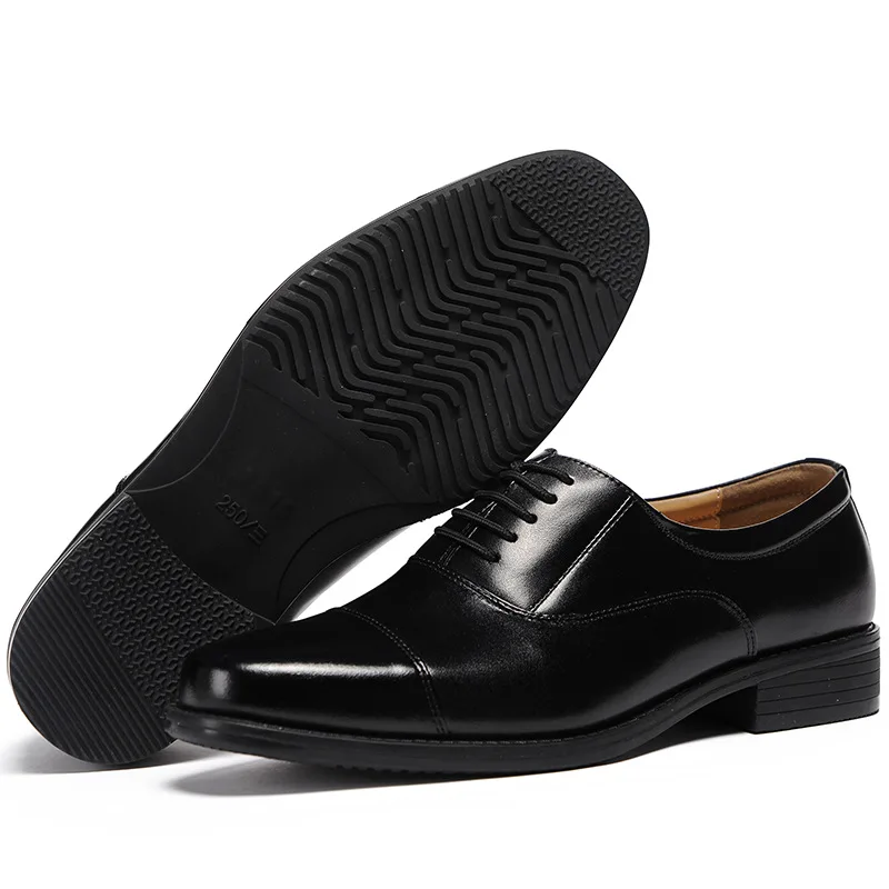 New Style Three Joints Leather Shoes Men's Black Low-top Formal Wear Leather Shoes Breathable Cowhide Business Shoes
New Style Three Joints Leather Shoes Men's Black Low-top Formal Wear Leather Shoes Breathable Cowhide Business Shoes