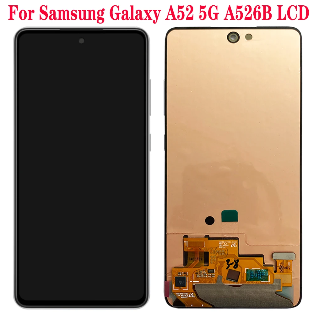 Original 6.5'' LCD For Samsung A52 5G A526 A5260 A526B A526F/DS LCD Display Touch Screen Digitizer For Samsung A52 5G lcd
Original 6.5'' LCD For Samsung A52 5G A526 A5260 A526B A526F/DS LCD Display Touch Screen Digitizer For Samsung A52 5G lcd