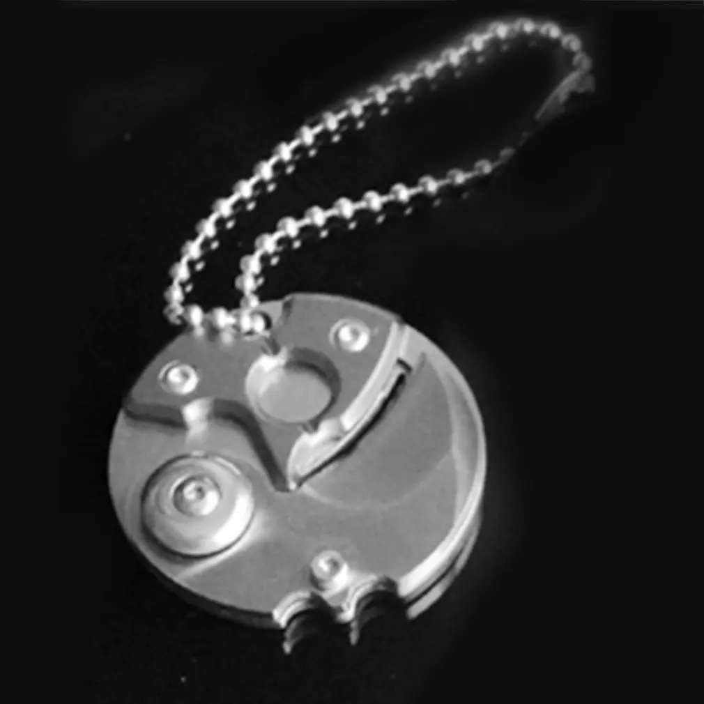 Multifunctional Foldable Coin Knife Mini Key Ring Pendant Outdoor Survival Tool Outdoor Camping Hiking Emergency Tool
Multifunctional Foldable Coin Knife Mini Key Ring Pendant Outdoor Survival Tool Outdoor Camping Hiking Emergency Tool