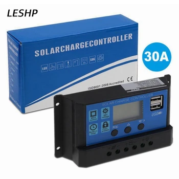 30A PWM Solar Charge Controller 12/24V Auto PWM LCD DualUSB 5V Output Solar Cell Panel Regulator Home BatteryCharger
30A PWM Solar Charge Controller 12/24V Auto PWM LCD DualUSB 5V Output Solar Cell Panel Regulator Home BatteryCharger