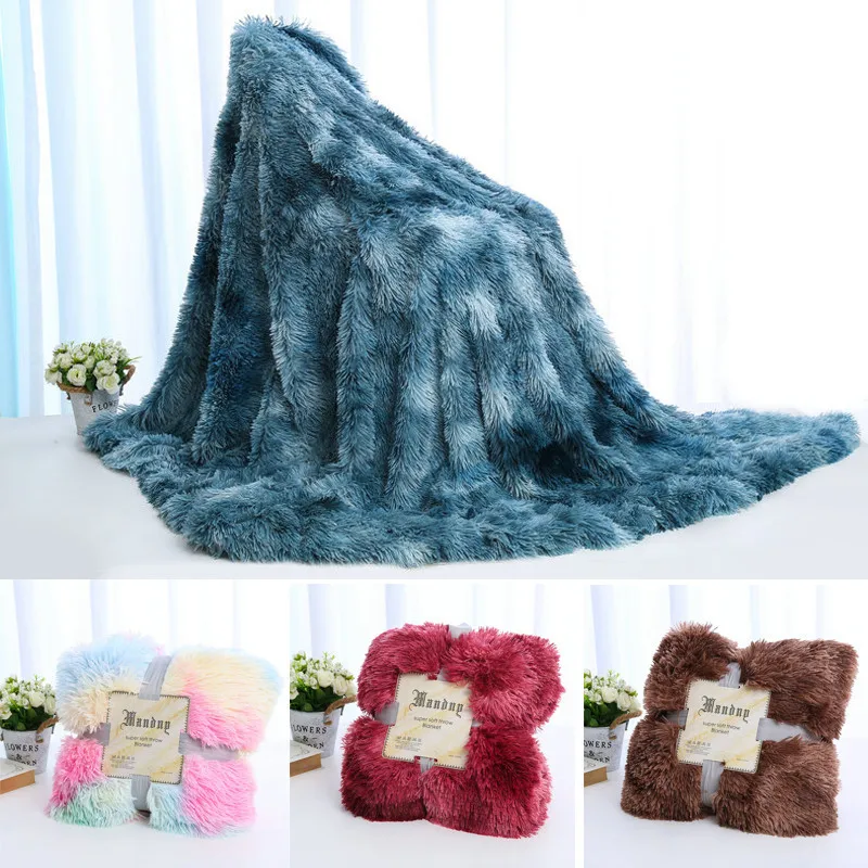 Мягкое пушистое одеяло Tie-dye с градиентом, офисное зимнее одеяло для дивана, удобное декоративное покрывало из искусственного меха
Мягкое пушистое одеяло Tie-dye с градиентом, офисное зимнее одеяло для дивана, удобное декоративное покрывало из искусственного меха