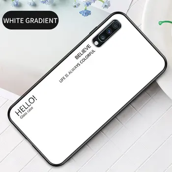 50pcs/lot For Samsung Galaxy A70S Hard Tempered Glass Fashion Gradient Back Soft Side Case For Samsung Galaxy M30S
50pcs/lot For Samsung Galaxy A70S Hard Tempered Glass Fashion Gradient Back Soft Side Case For Samsung Galaxy M30S
