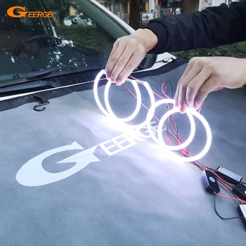 Excellent quality 2 pcs COB led angel eyes DRL halo rings Ultra bright 65 70 75 80 85 90 94 100 106 110 115 120 126 131 146 
Excellent quality 2 pcs COB led angel eyes DRL halo rings Ultra bright 65 70 75 80 85 90 94 100 106 110 115 120 126 131 146