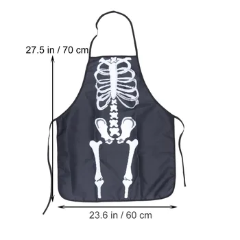 2pcs Halloween Adult Skeleton Printing Apron Funny Kitchen Aprons for Party Cooking Gardening BBQ Random Color
2pcs Halloween Adult Skeleton Printing Apron Funny Kitchen Aprons for Party Cooking Gardening BBQ Random Color