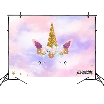 Polyester Vinyl Unicorn Birthday Decor Photocall Photography Backdrop Personalized Photographic Backgrounds For Photo Studio
Polyester Vinyl Unicorn Birthday Decor Photocall Photography Backdrop Personalized Photographic Backgrounds For Photo Studio