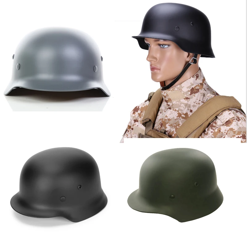 Прочный Новый немецкий элитный Стальной шлем M35 WW2 CS армейский шлем из стали для люфтвафф Военная тренировка активного отдыха защитный шлем
Прочный Новый немецкий элитный Стальной шлем M35 WW2 CS армейский шлем из стали для люфтвафф Военная тренировка активного отдыха защитный шлем