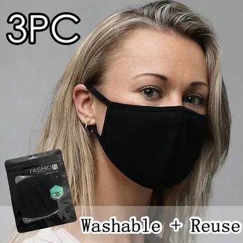 Breathable Washable Fabric Mask PM2.5 3PC Anti-dust Reusable Washable Cotton Mouth Face Masks Mouth Cover Outdoor Mouth Mask
Breathable Washable Fabric Mask PM2.5 3PC Anti-dust Reusable Washable Cotton Mouth Face Masks Mouth Cover Outdoor Mouth Mask