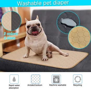Dog Pet Diaper Reusable Dog Pad Anti-slip Absorbent Mat Maching Washable Training Dog Pee Pads Waterproof Diaper Changing Mat
Dog Pet Diaper Reusable Dog Pad Anti-slip Absorbent Mat Maching Washable Training Dog Pee Pads Waterproof Diaper Changing Mat