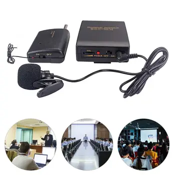 Wireless FM Transmitter Receiver Lapel Collar Clip Mini Mic System Microphone
Wireless FM Transmitter Receiver Lapel Collar Clip Mini Mic System Microphone