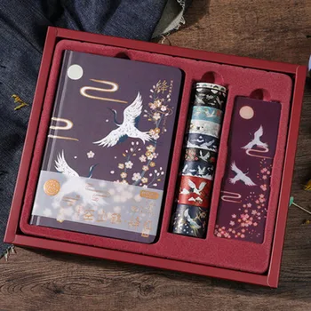 New Retro Chinese Style School Stationery Set Notebook Masking Tape Bookmark for Hand Account Diary Journal Weekly Planner
New Retro Chinese Style School Stationery Set Notebook Masking Tape Bookmark for Hand Account Diary Journal Weekly Planner